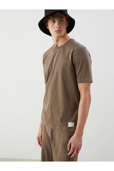 LC Waikiki Crew Neck Combed Cotton Men's T-Shirt