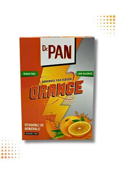 Dr Pan Şekersiz Portakallı Toz Içecek