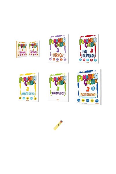 Fenomen Yayıncılık Fenomen Çocuk 3. Sınıf Matematik 1-2 Türkçe Hayat Bilgisi ...