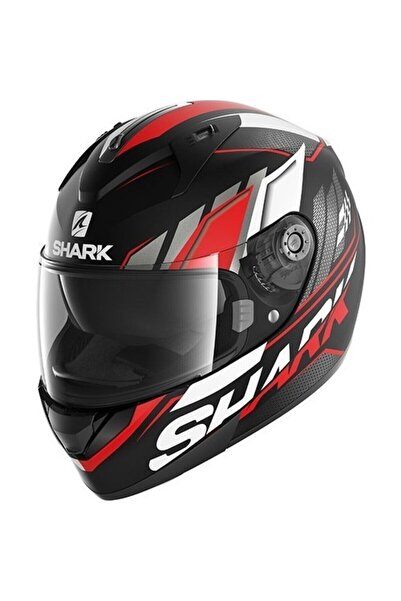Shark RIDILL 1.2 PHAZ KIRMIZI BEYAZ KAPALI KASK