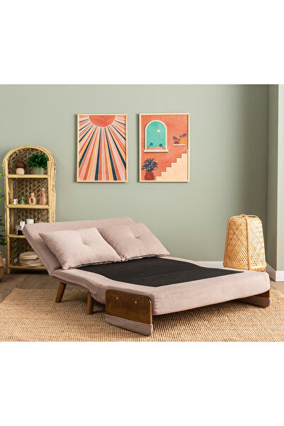 Pafu Cosmo Ikili Katlanır Yataklı Koltuk Bohem Vizon