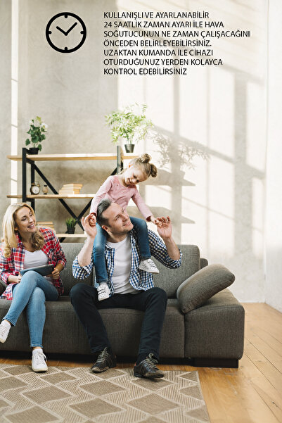 Dijitsu VN11 130w Uzaktan Kumandalı İyonizer Hava Soğutucu Nemlendirici ve Temizleyici