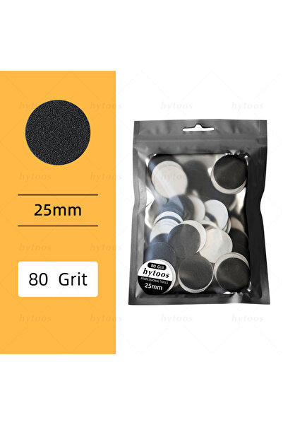Choice 25 مم - 80 HYTOOS 100 قطعة/الحزمة ورق صنفرة قابل للاستبدال ورق صنفرة ب...