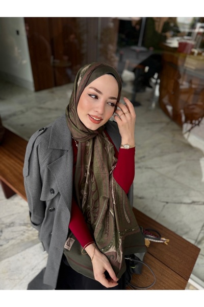 Lunora شال نيلي عرقي