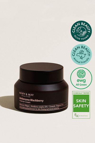 Mary & May Blackberry Idebenone - Antioxidant and Anti-Aging Moisturizing Intensive Cream 70 gr