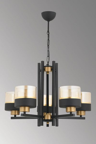 ESSLİGHT Sevda 5-Piece Chandelier Living Room Bedroom Kitchen Young Room Office