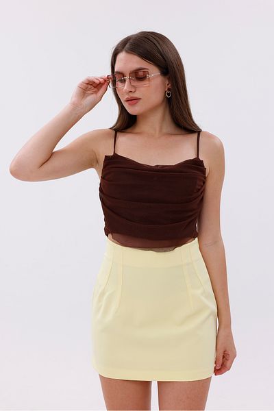 GENIUS STORE FundacshoosesXGenıus Γυναικεία φούστα με κολλητήρια που δεν δείχνει εσωτερικά Πλαστική γυναικεία φούστα ΓΥΝΑΙΚΕΙΑ ΦΟΥΣΤΑ