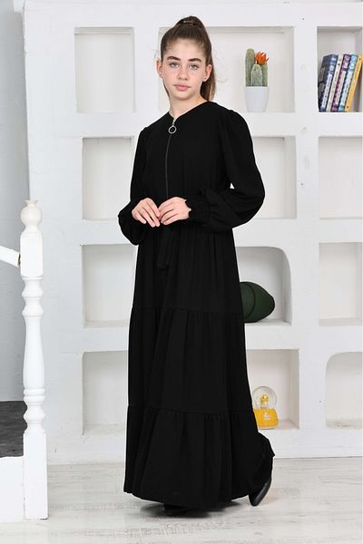 Trendy Mall Παιδικό Ferace Medina Silk - Μαύρο