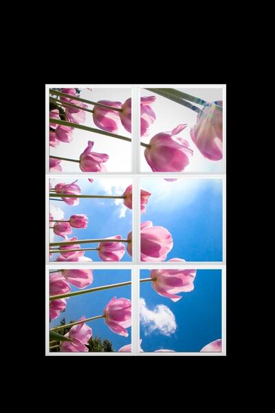 Gökyüzü Panel 124cm X 186cm-altılı- Led-sıva Üstü-324 Watt-162 Watt-asma Tavan Led Aydınlatma-avize Modelleri