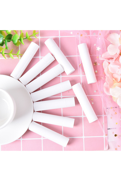 Choice1 White 100pcs 5ml empty lipstick bottle lip gloss tube lip balm tube c...