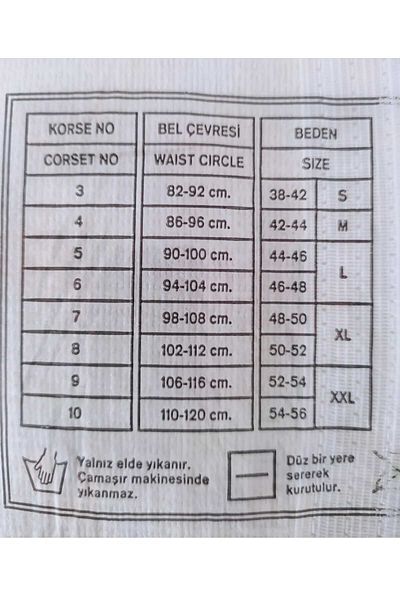 İnan Velcro Wool Corset