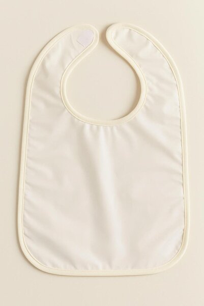 Ender Home Velvet Waterproof 2-Piece Baby Bib Soft Velcro Children's Apron