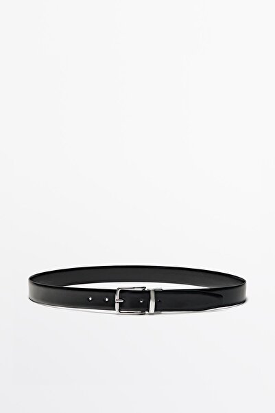 Massimo Dutti Çift taraflı napa deri kemer