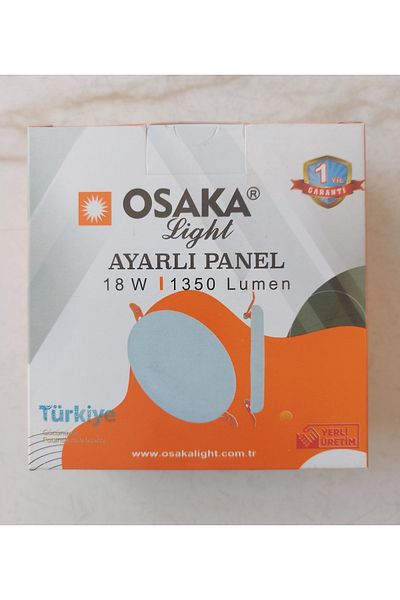 Osaka Light 18W 6500K White Light 1350 Lumen Adjustable Standing Led Spot Luminaire E Energy Class