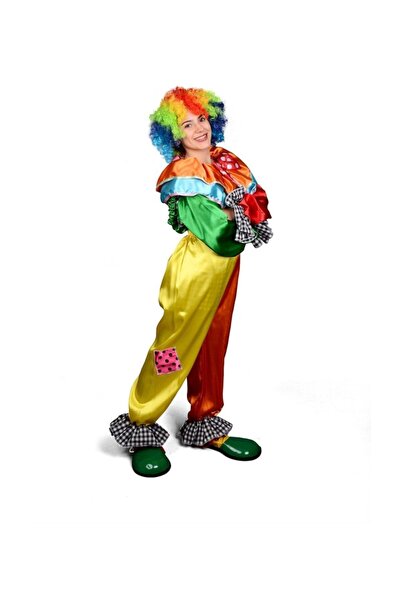 Genel Markalar Askılı Alt Üst Palyaço Kostüm