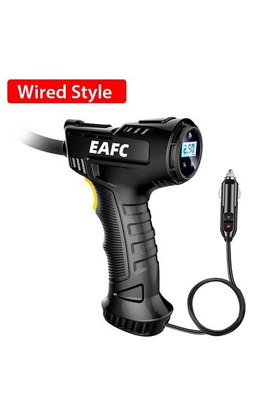 Choice Wired Style 120w Handheld Air Compressor Wireless/wired Inflatable Pump Portable Air Pump Tire Infla