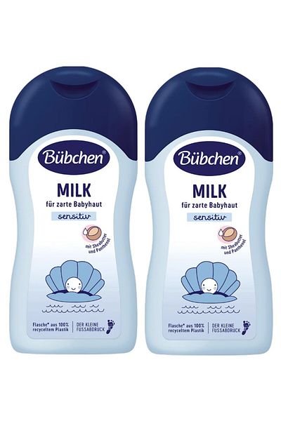 Bübchen Baby Moisturizing Milk 400 ml X 2 Pieces