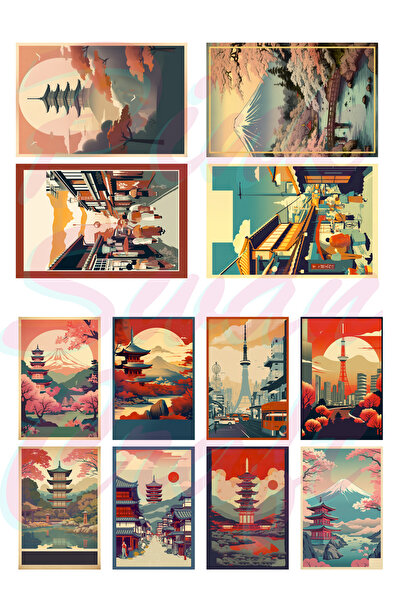 Pink Swan Craft Set turistic vintage japonez - Jurnal Bullet, Album de însemn...