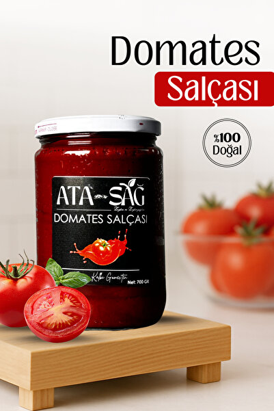 ATA SAĞ ZEYTİN VE ZEYTİNYAĞLARI Ev Yapımı %100 Doğal Ve Organik Domates Anne ...