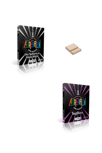 Adrenalin Yayınları LGS 8. Sınıf İnkılap Din Kültürü ve İngilizce 3lü Set Sor...