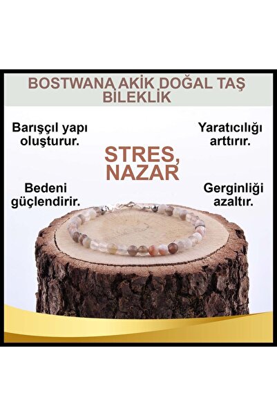 OSMANLI DEĞERLİ TAŞ سوار من الحجر الطبيعي العقيق البوستاني المعتمد 3 مم - B807