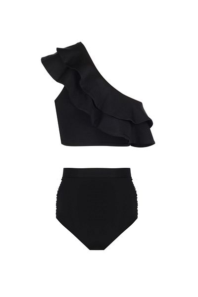 Nur Karaata Cliantha Black Bikini Set