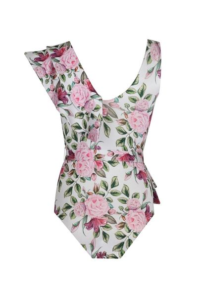 Nur Karaata Lilac Rose Swimsuit