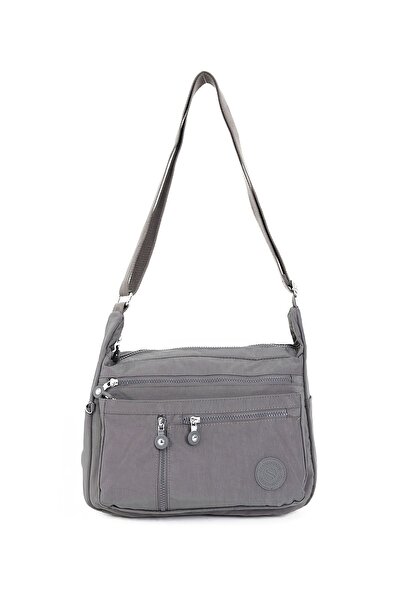 Sanmorris Жіноча середня сумка з 7 відділеннями, водостійка, з крихкої тканин...