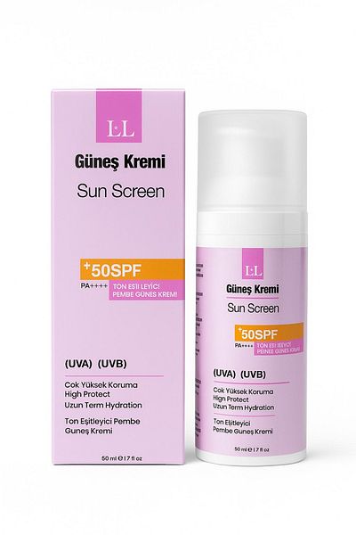LAU LAU Tone Equalizer Sunscreen 50ml Tone up Pink 50ml (Uva) (Uvb) +50 Spf Pa++++ High Protection