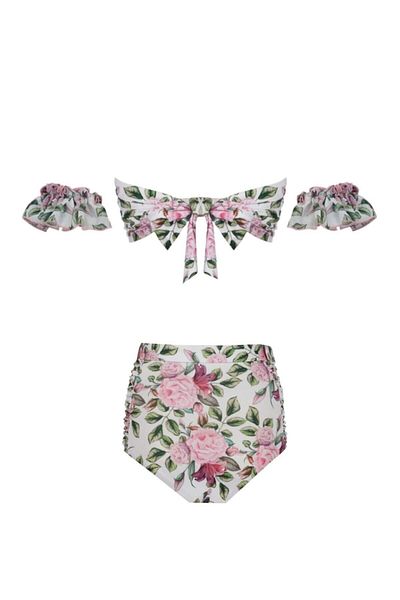 Nur Karaata Marigold Rose Bikini Set