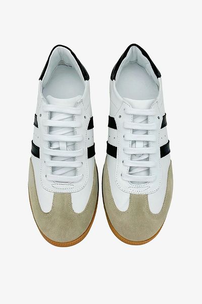 Elevold Bilba Men's Genuine Leather 6 cm Height Increase Sneakers