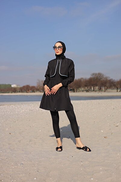 GAVLİA ملابس السباحة النسائية المحتشمة من نيرا. طقم تونيك بون تايتس مكون من 3...