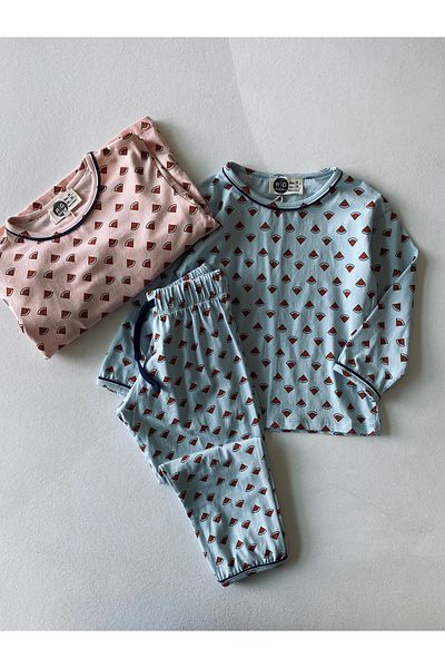 rg kidsstore Σετ Παιδικές Πιτζάμες με στάμπα καρπούζι