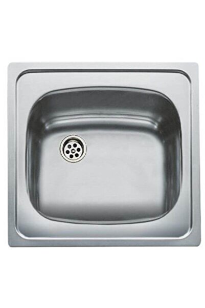 Teka E50 1b (46.5 X 44 ) - Ankastre Sağ Batarya Çıkışlı Eviye -paslanmaz Çeli...