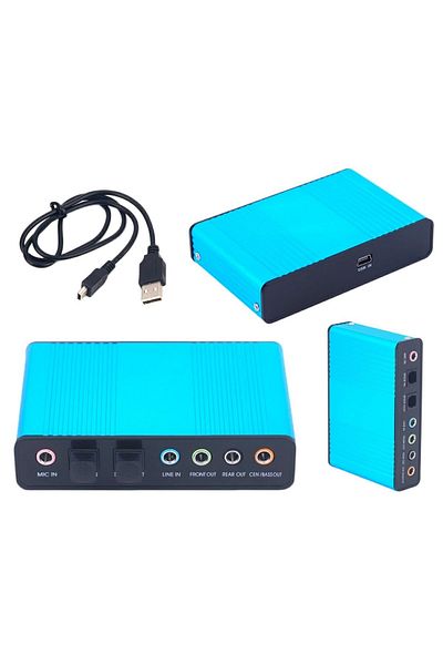 divendi-ro External sound card - Blue