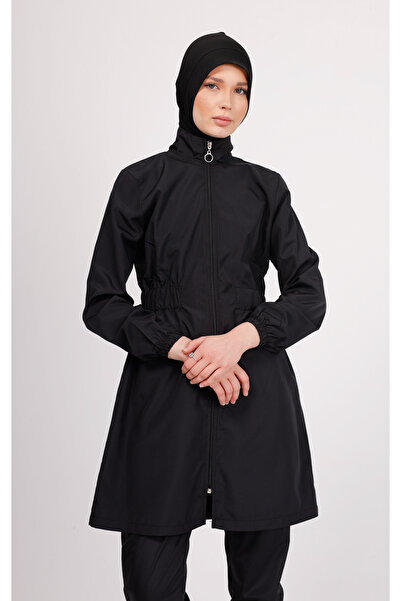 GAVLİA Σετ μαγιό με μονόχρωμο μαύρο σχέδιο Nuu – Σετ 4 τεμαχίων με παντελόνι ...