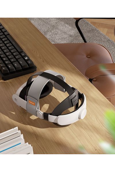 SYNTECH | Head Strap for Meta/Oculus Quest 3/3S |White