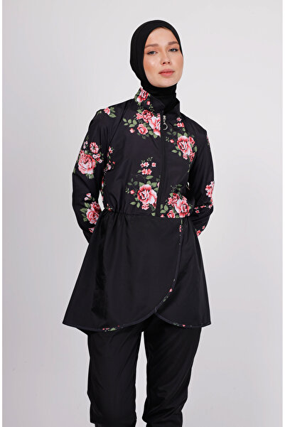 GAVLİA Σετ μαγιό με λουλουδάτο σχέδιο Runa – Σετ 4 τεμαχίων με παντελόνι αλεξ...