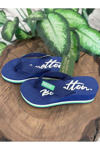 Benetton Lacivert Kadın Plaj Terliği BNI-10218