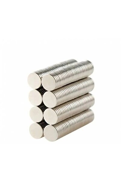 KARAASLAN 40 Adet Yuvarlak Mini Neodyum Mıknatıs Magnet - D5X1MM-Güçlü Tutuş