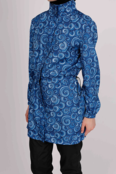 GAVLİA Μπλε Σπιράλ Μαγιό Νούα (Μονό) - Δώρο με τσάντα