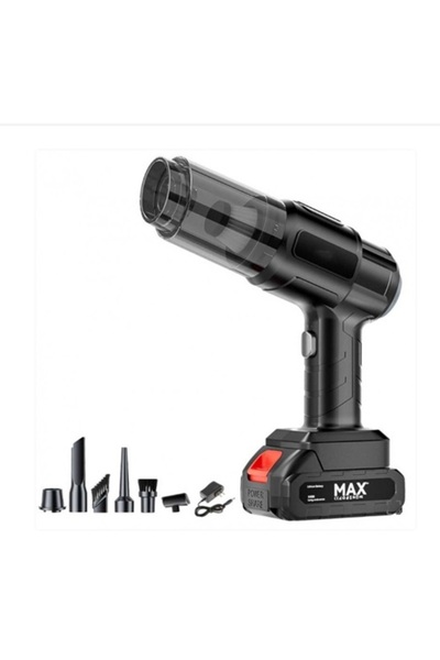 TodayShop Aspirator de mână cu baterie, putere 150W, accesorii incluse