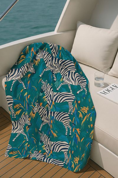 Pilloveland Tropic Multi Chiffon Pareo - Κοντό και μακρύ φόρεμα παραλίας, 50*150 cm