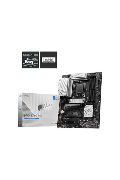 MSI Placa de baza MSI PRO B760-P II, LGA1700, DDR5, ATX
