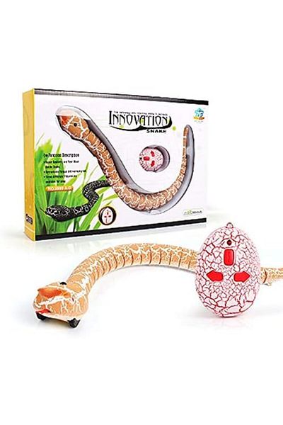 Generic Realistic Infrared Rc Rattle Snake Toy – Remote Control Snake Prank Toy For Kids & Adults Fun