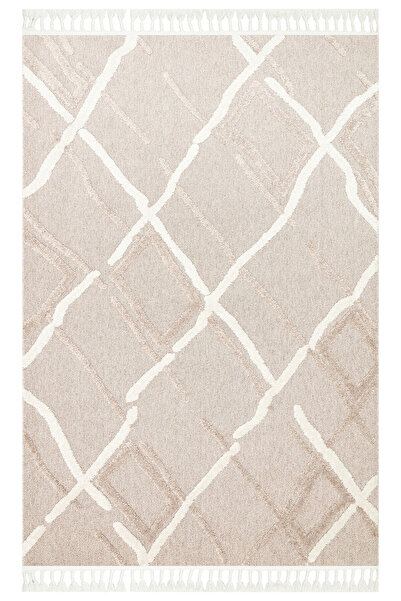 akbel halı & yatak exclusive home design Terazzo TRZ 03 Bej Beyaz - Hav Toz V...