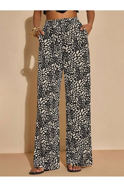 onlymoon tekstil Women's Wear Wrinkle Sweat-Proof Fabric Wide-Leg Pants