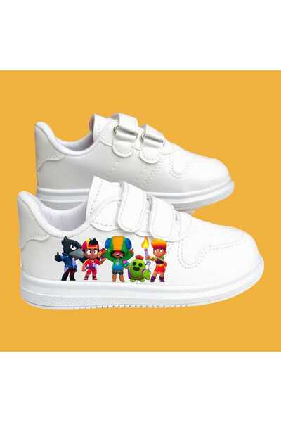 bhk desing Children's Sneakers with Colorful Characters Printed