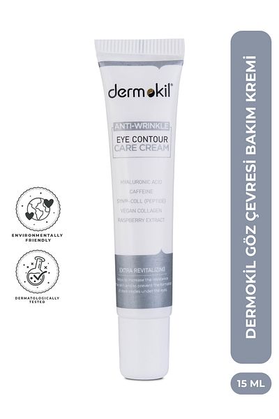 Dermokil Anti-Wrinkle Moisturizing Eye Contour Care Cream 15 ml