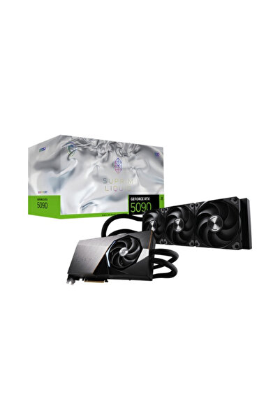 MSI Geforce Rtx 5090 32g Suprım Lıquıd Soc 32gb Gddr7 512 Bit Dlss 4 Sıvı Soğ...